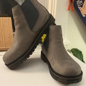 Birkenstock Highwood slipon Men's graphite Chelsea Boots size 12